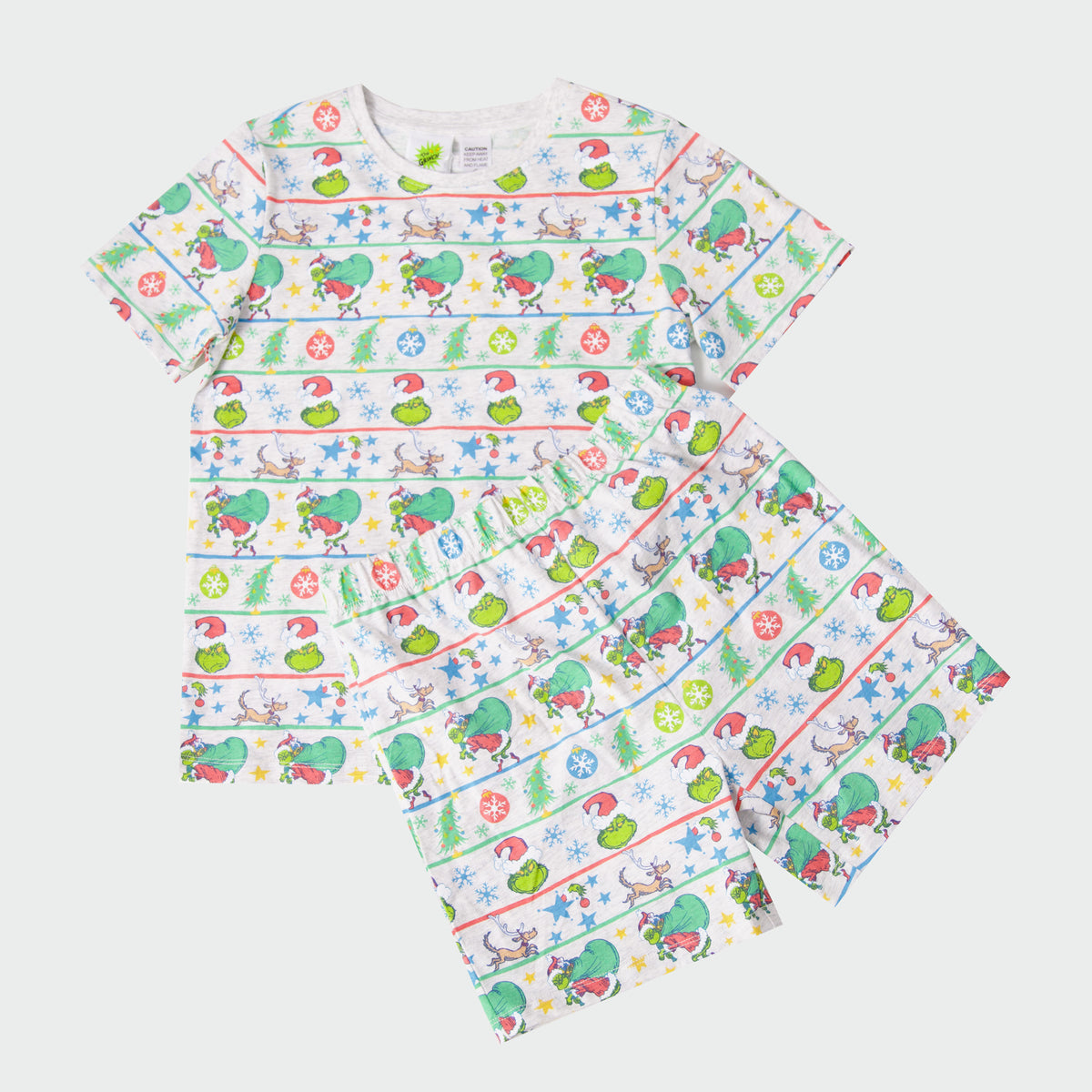 Kids Grinch Fam Jam Pyjama Set