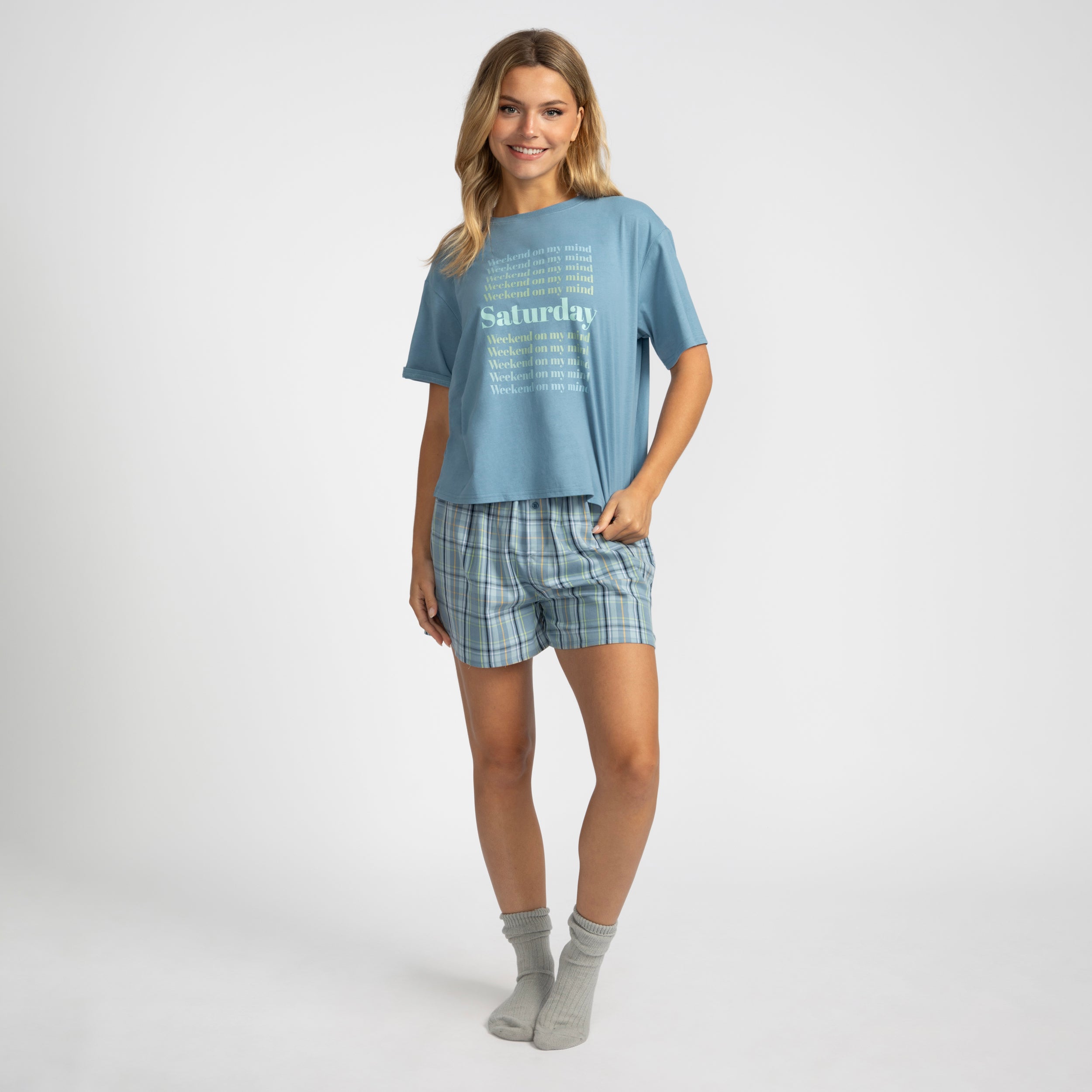 Women's Saturday Boxy Tee