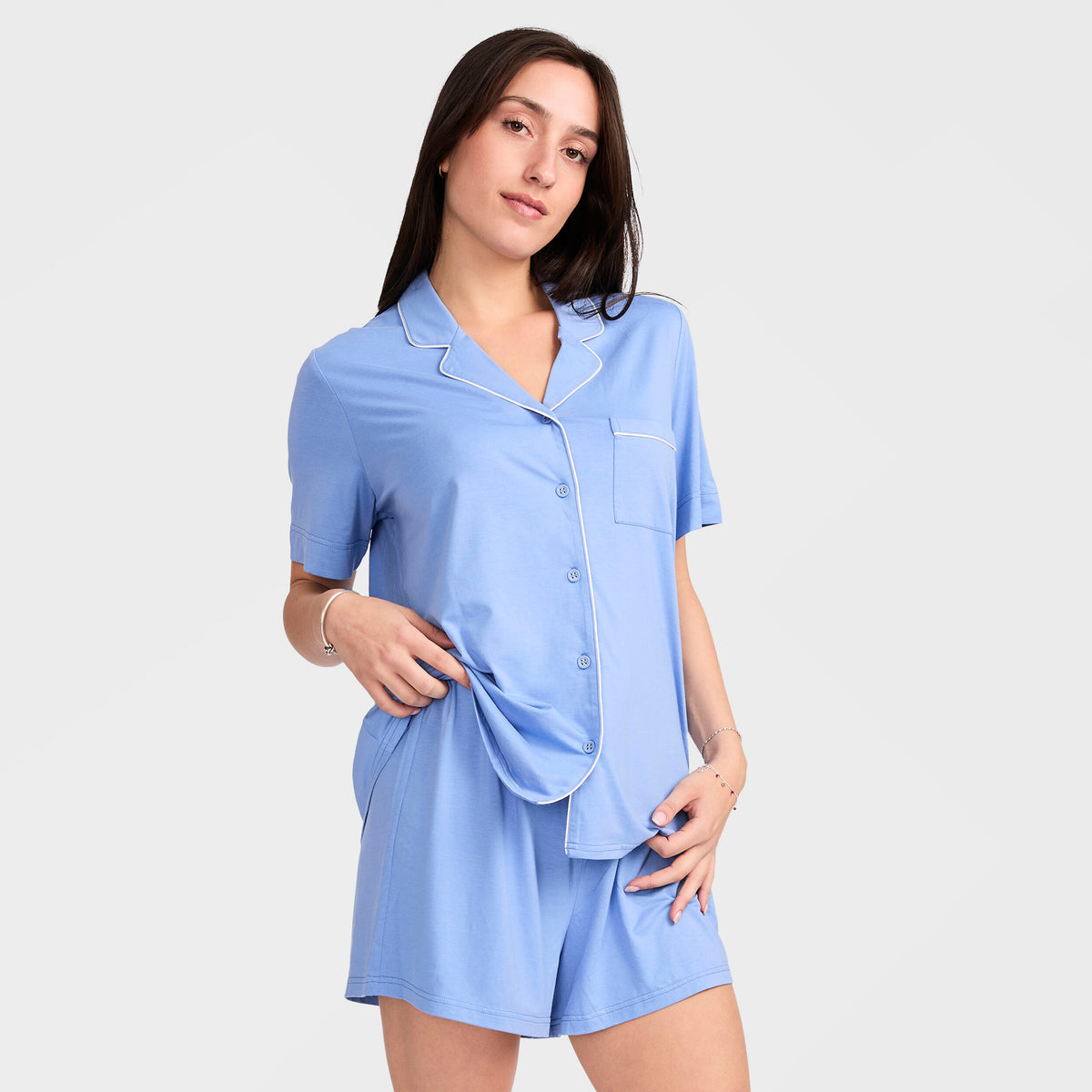 Mitchdowd Women's Bamboo Knit Pyjama Set