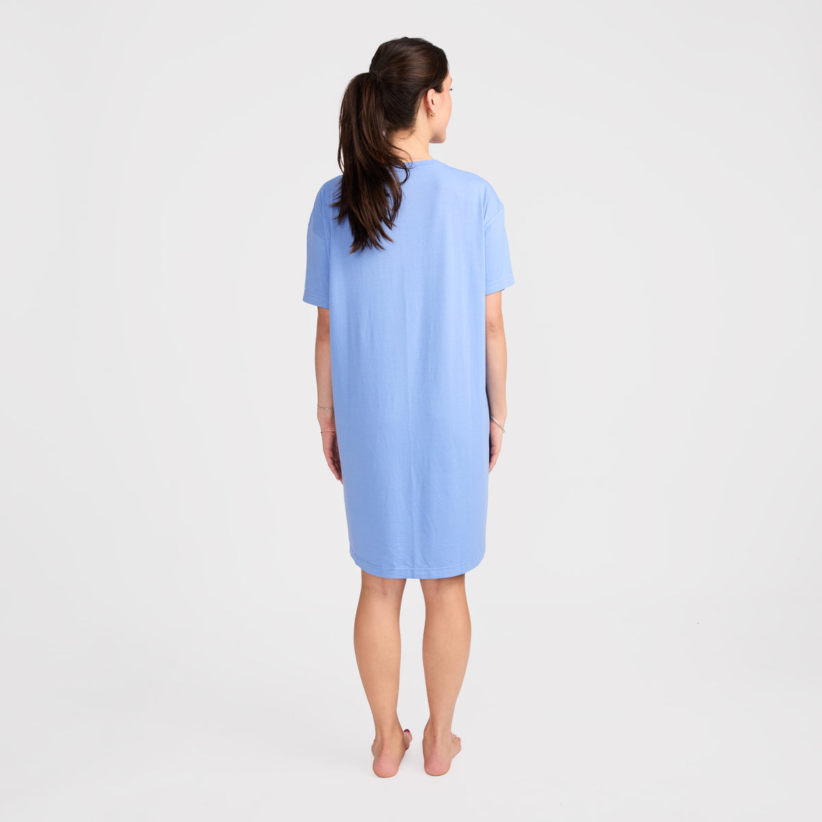 Mitchdowd Women's Bamboo Knit Oversize Tee
