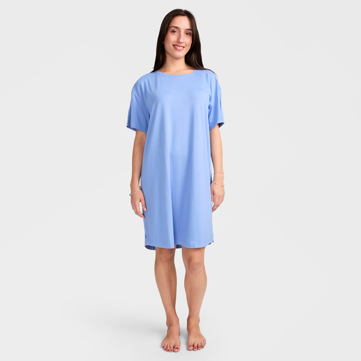Mitchdowd Women's Bamboo Knit Oversize Tee