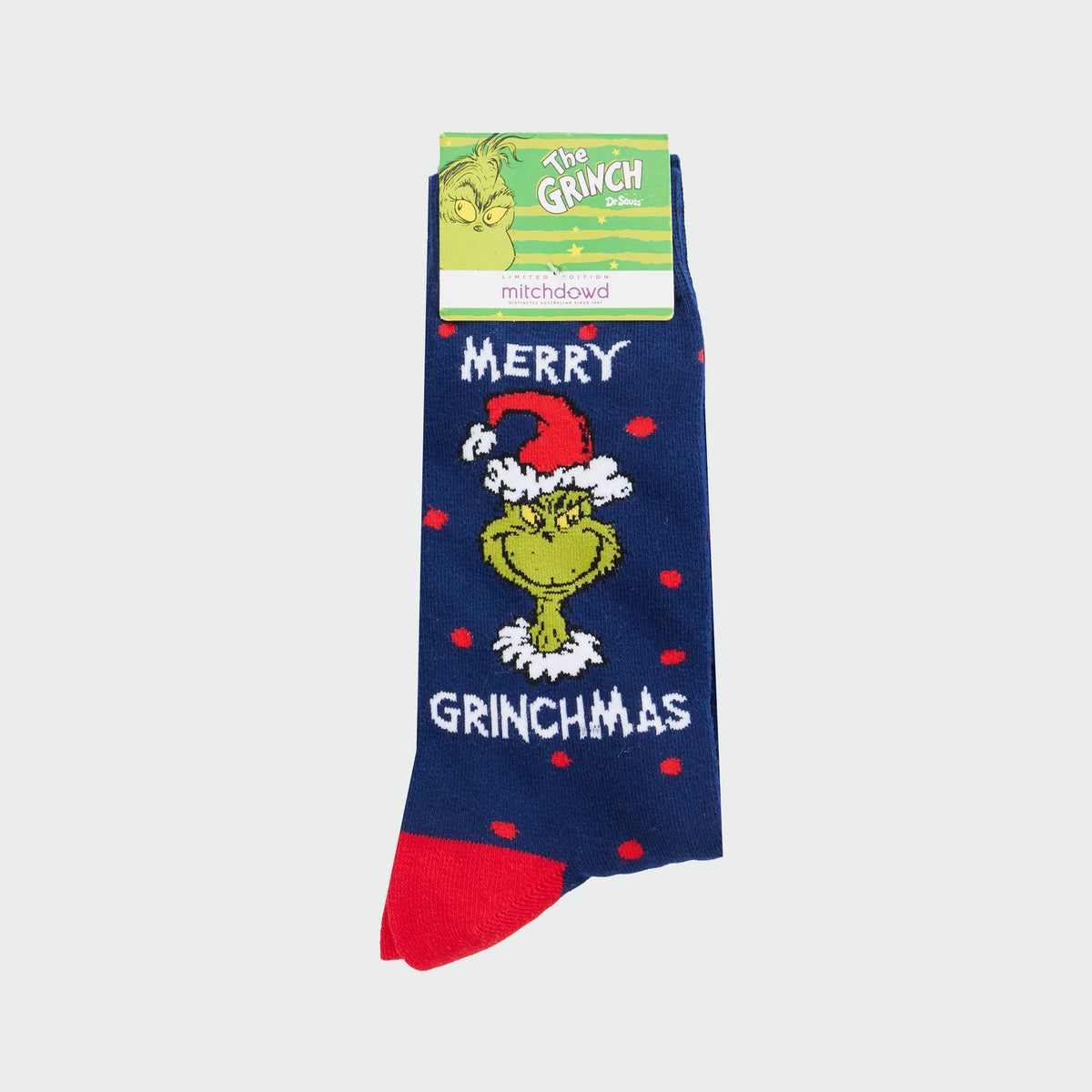 Mitchdowd Grinchmas Men's Sock