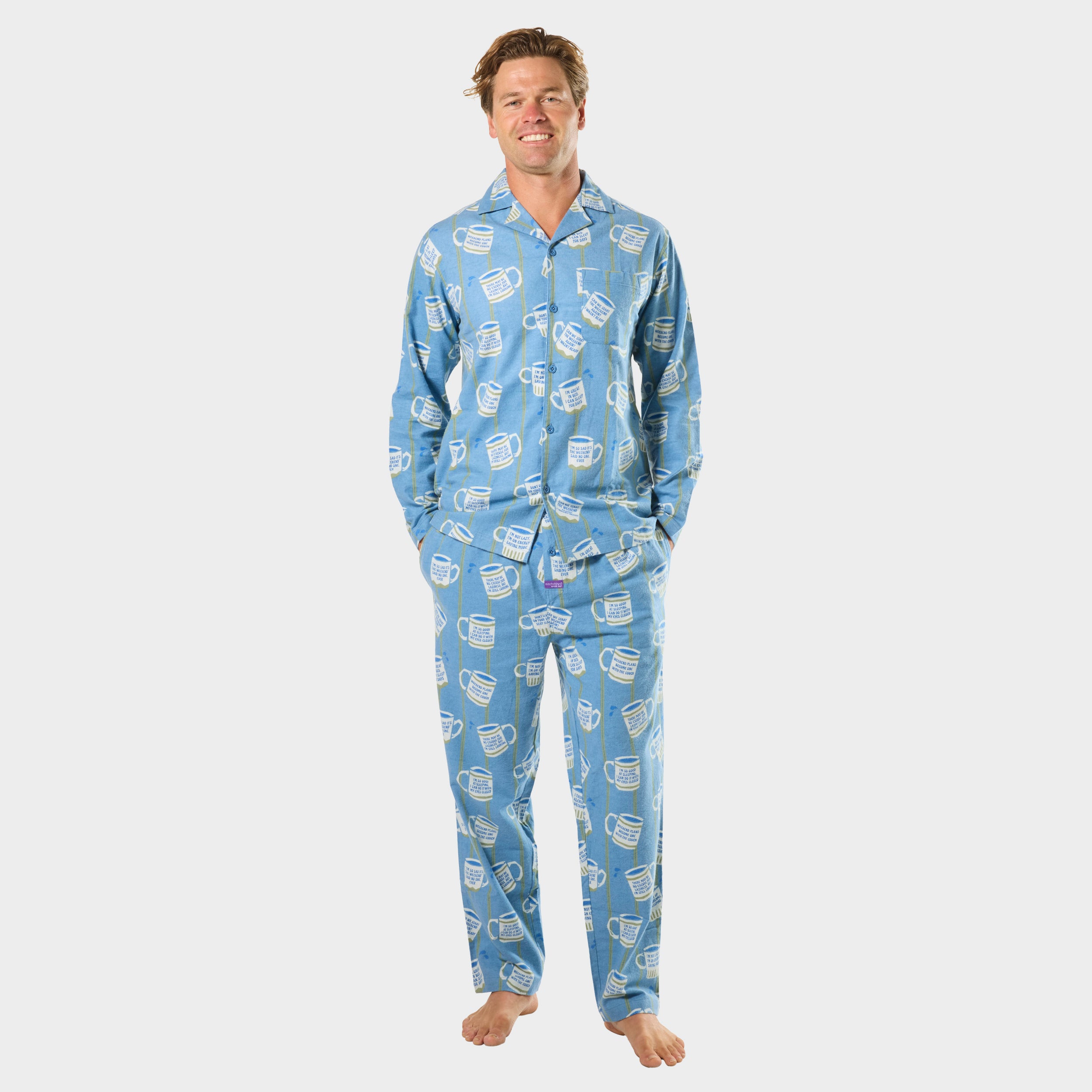 Mitchdowd Mens Pyjama Set