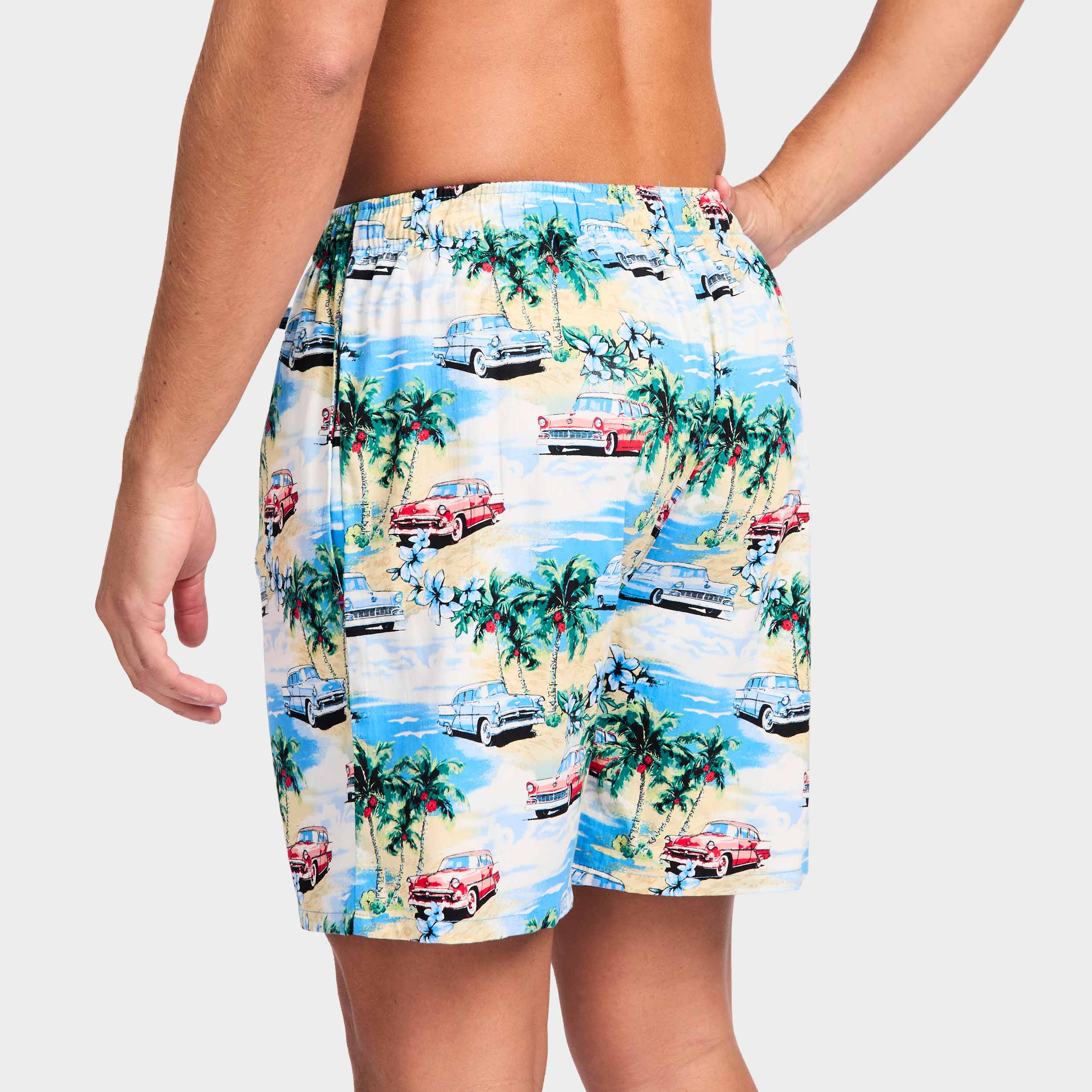 Mitchdowd Men’s Coastal Cruisers Cotton Sleep Shorts