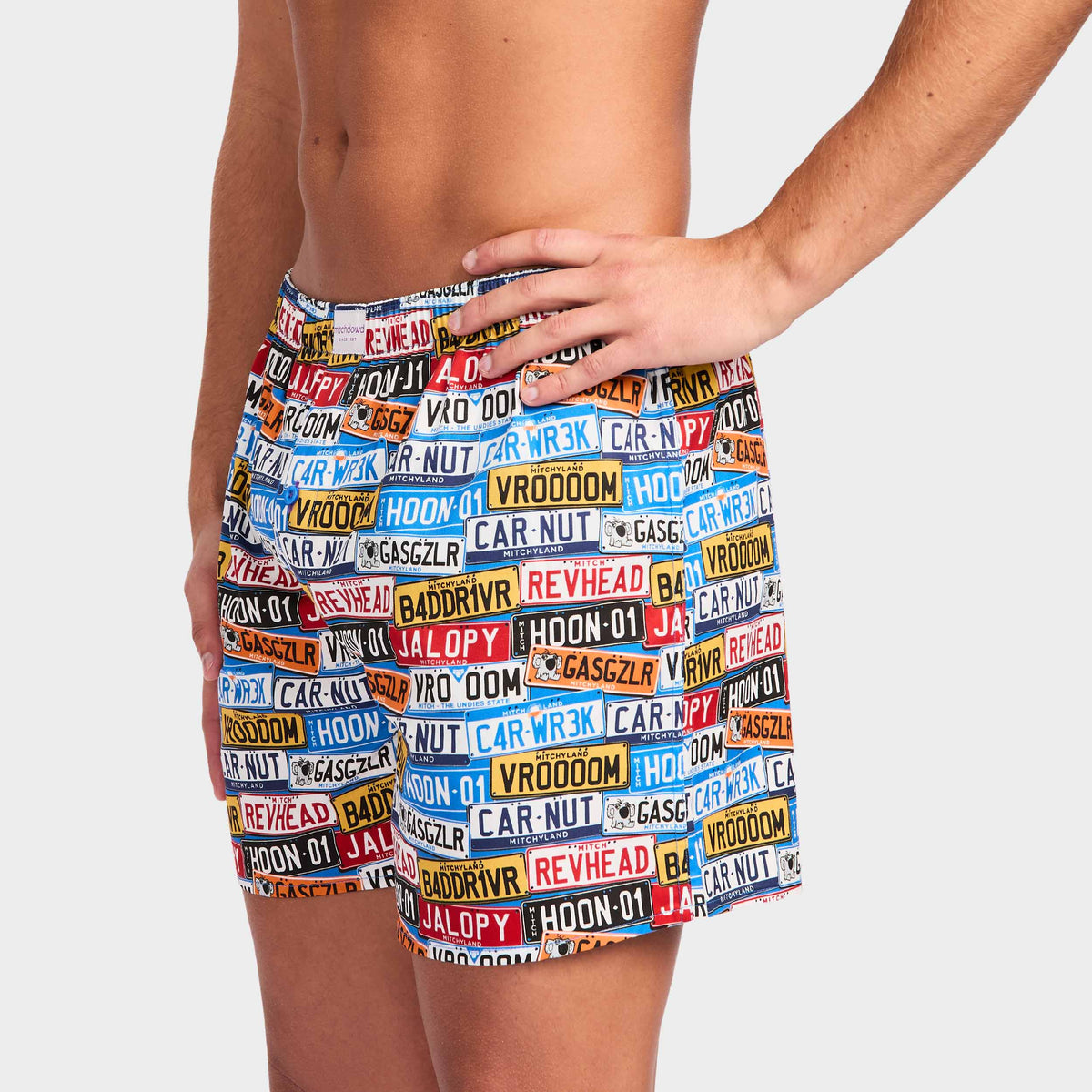 Mitchdowd Men's Vroom Cotton Boxer Short