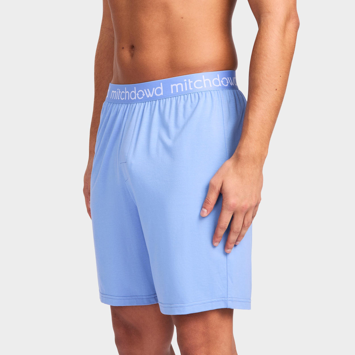 Mitchdowd Men’s Bamboo Knit Sleep Shorts
