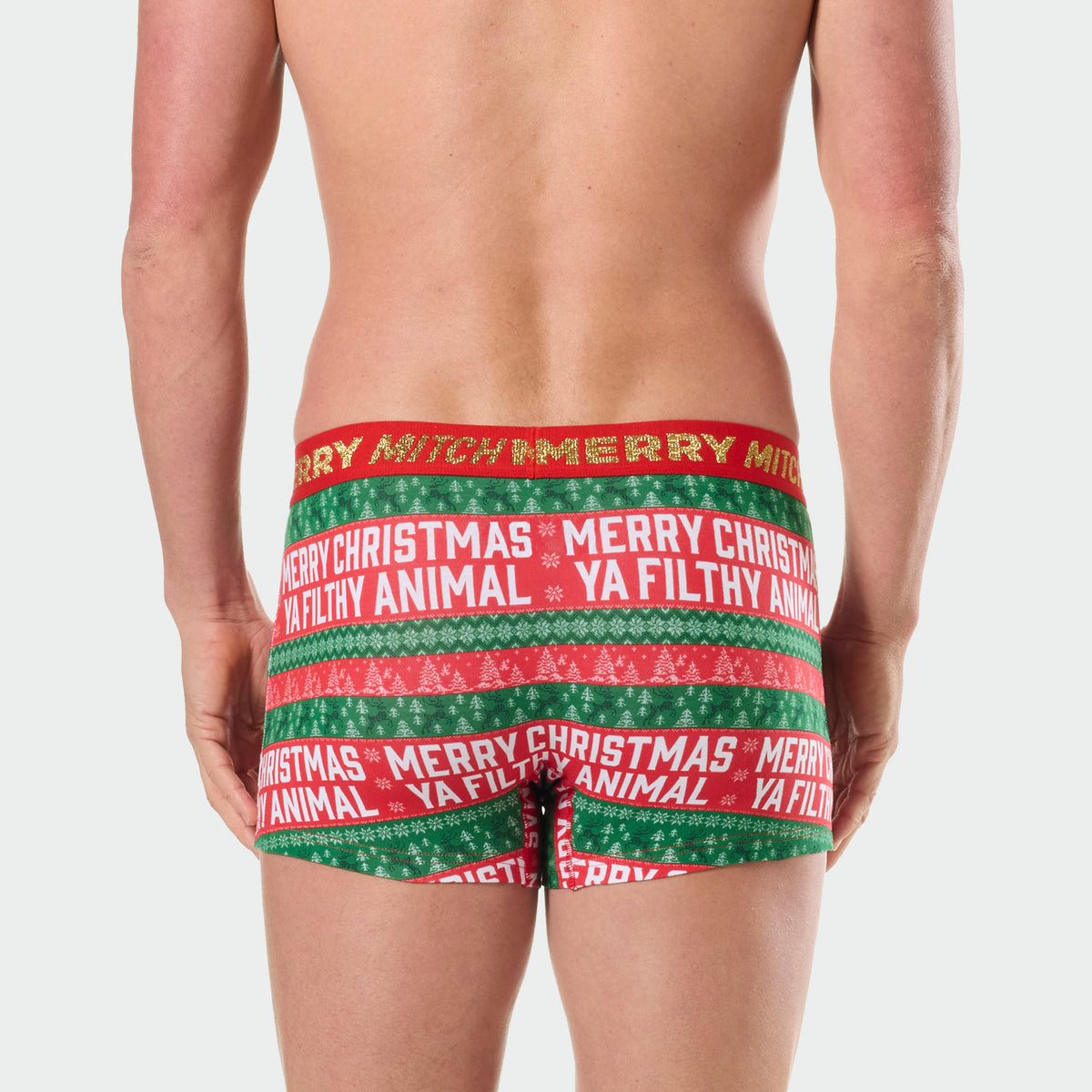 Mitchdowd Filthy Animal Christmas Mens Trunk