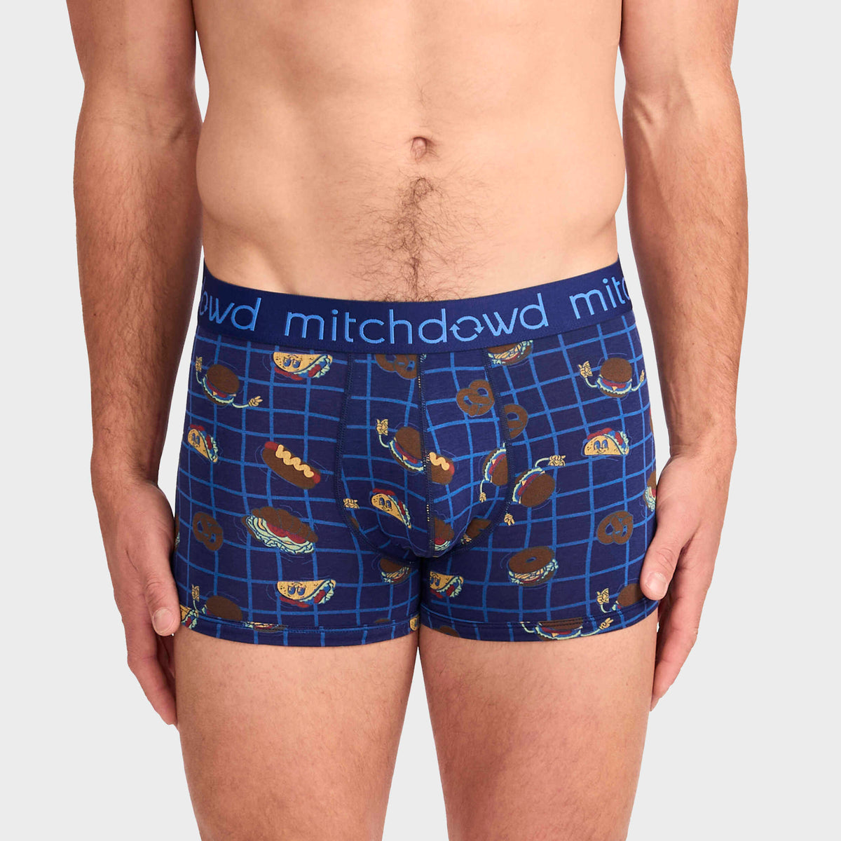 Mitchdowd Men's Fast Food Bamboo Trunk 2 Pack