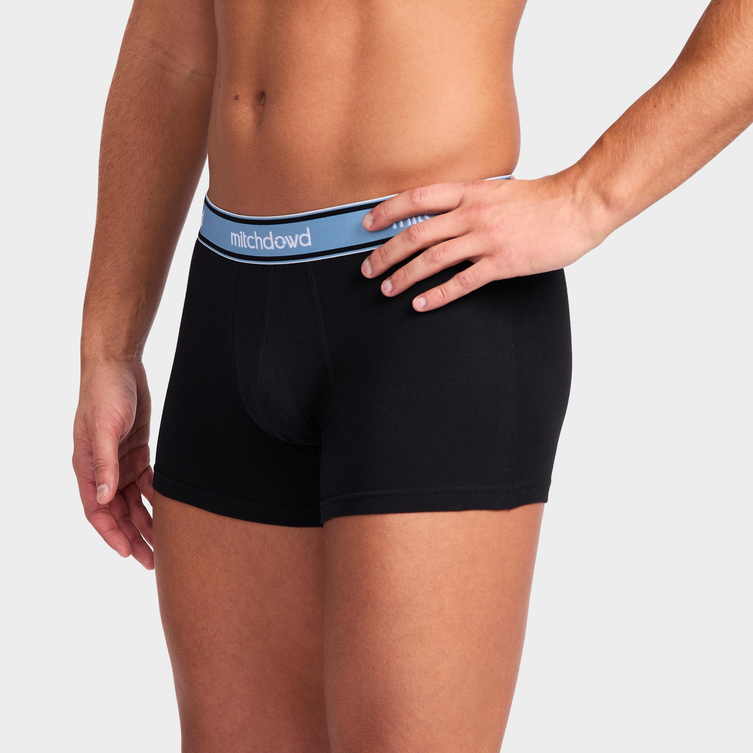 Mitchdowd Men’s Dog Print Cotton Trunks 3 Pack