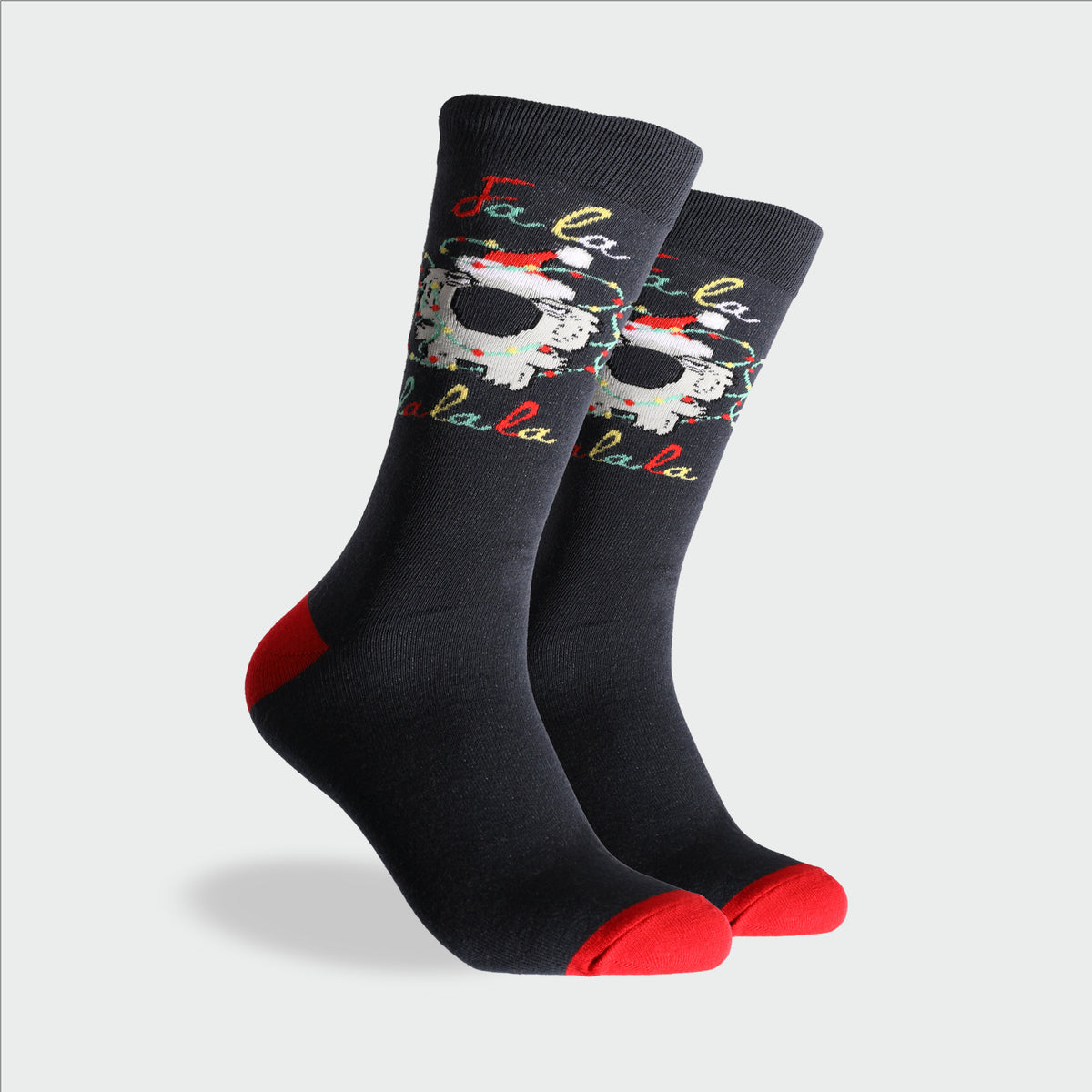Mitchdowd Falalala Christmas Men's Crew Socks