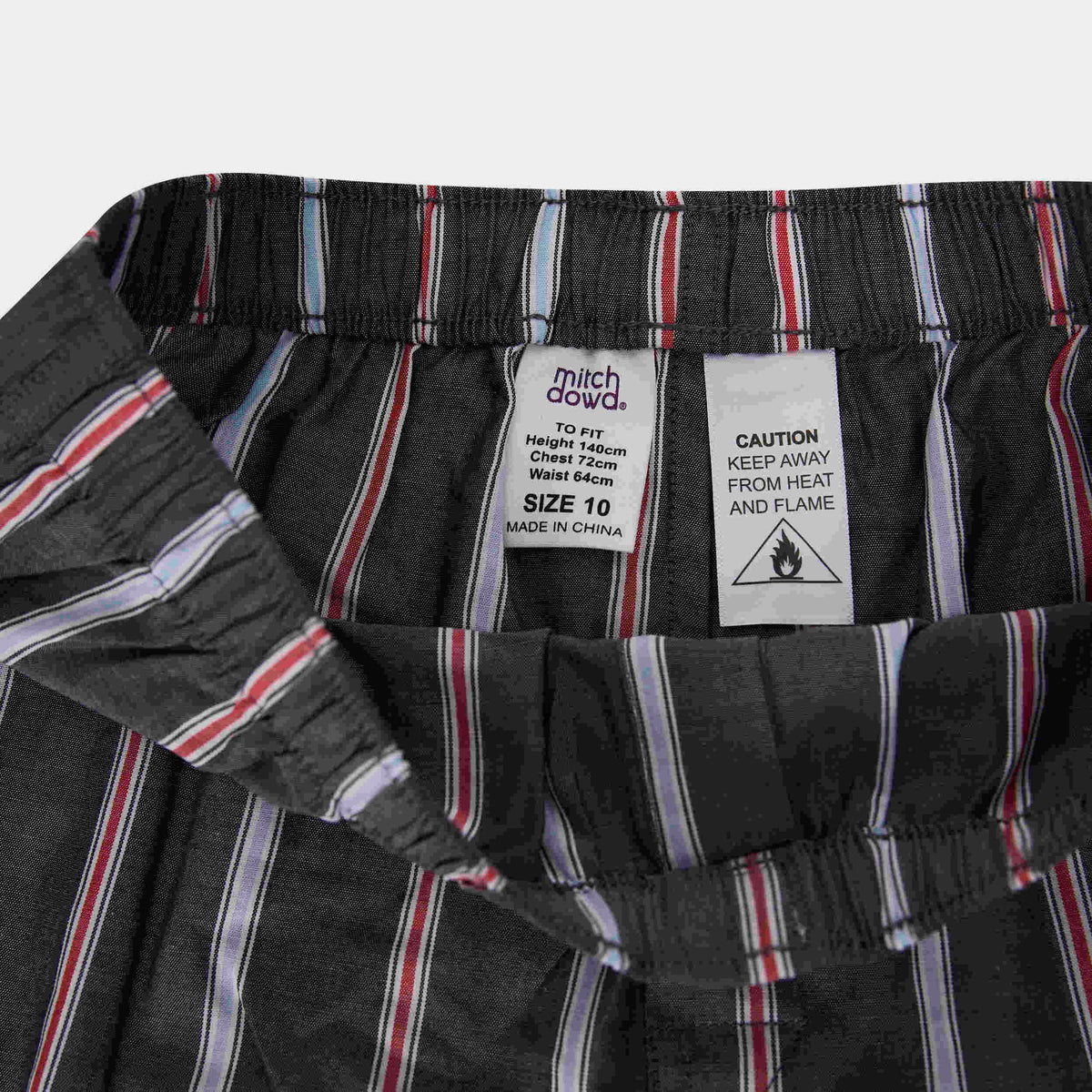 Mitchdowd Boys Patriot Stripe Boxer Shorts 3 Pack