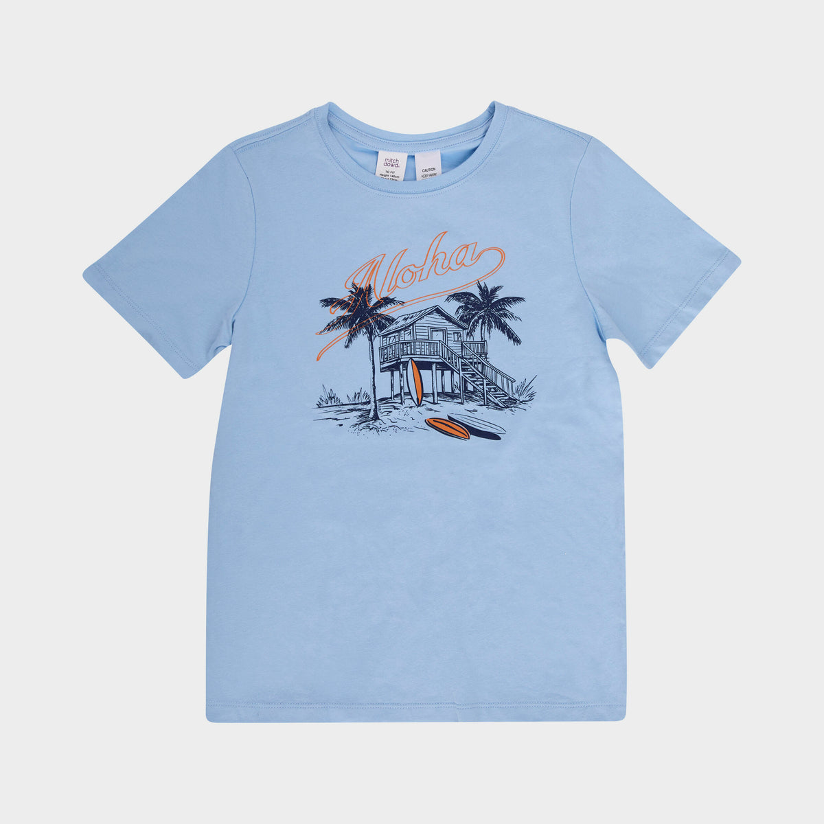 Mitchdowd Kids Surf 1968 Cotton Pyjama Set