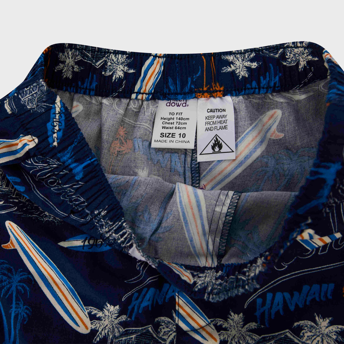 Mitchdowd Kids Surf 1968 Cotton Pyjama Set