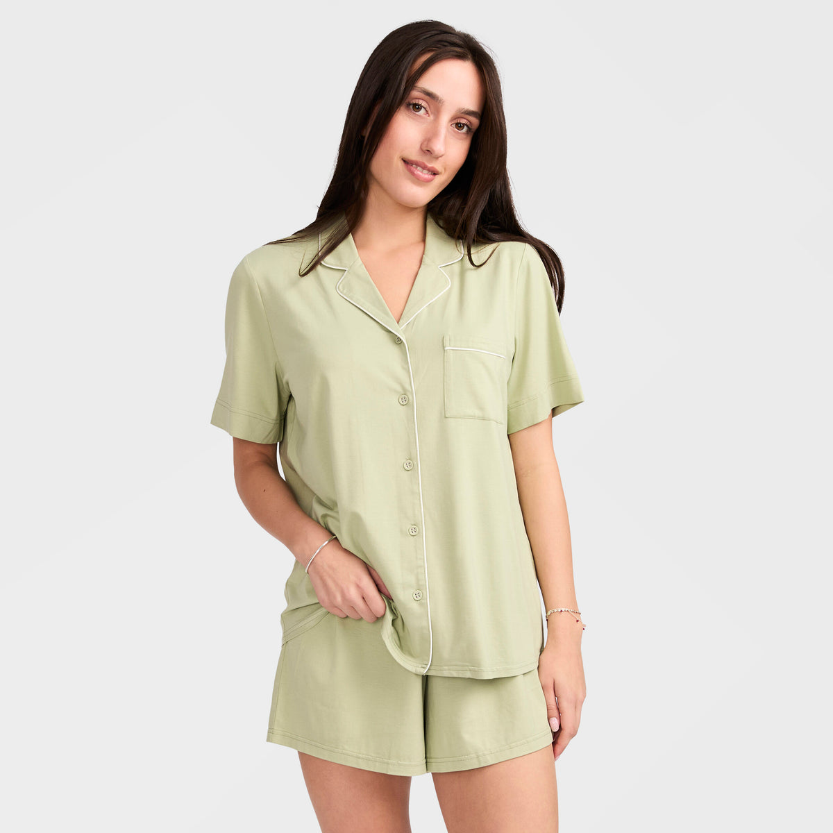 Mitchdowd Women's Bamboo Knit Pyjama Set