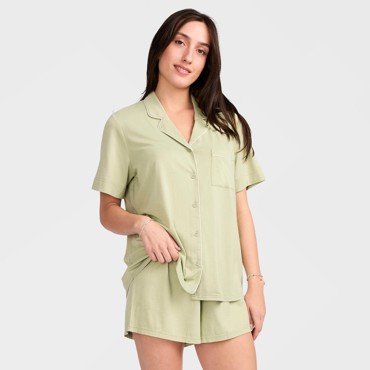 Mitchdowd Women's Bamboo Knit Pyjama Set