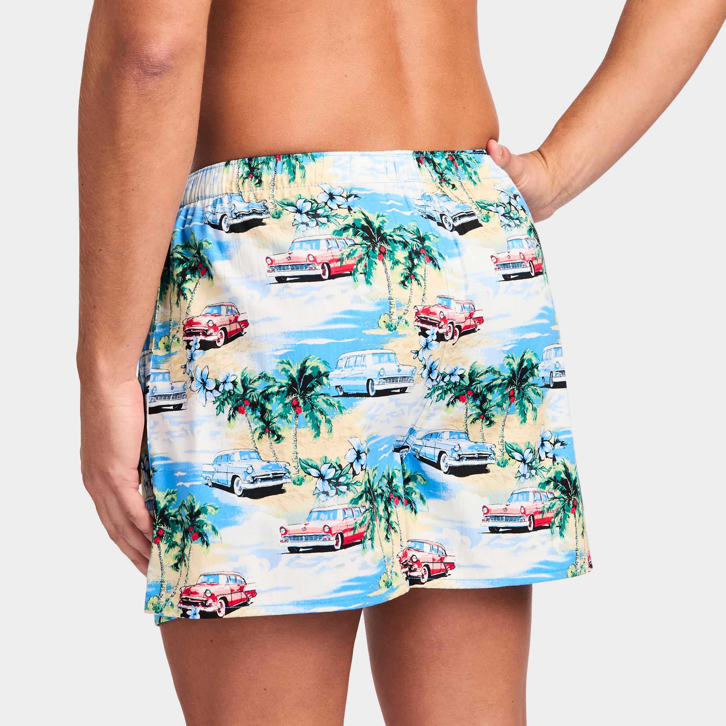 Mitchdowd Men’s Coastal Cruisers Cotton Boxer Shorts