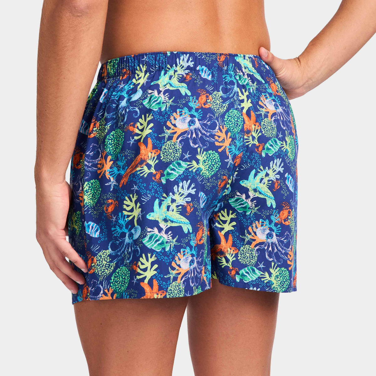 Mitchdowd Men's Coral Garden Bamboo Boxer Shorts