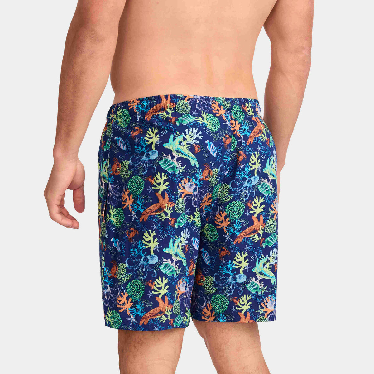 Mitchdowd Men's Coral Garden Bamboo Sleep Shorts