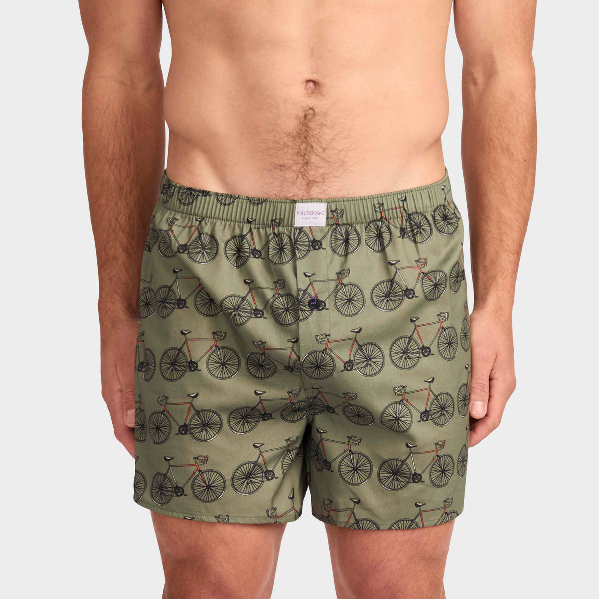 Mitchdowd Men's Boxed Bike Boxer Short with Multi Tool