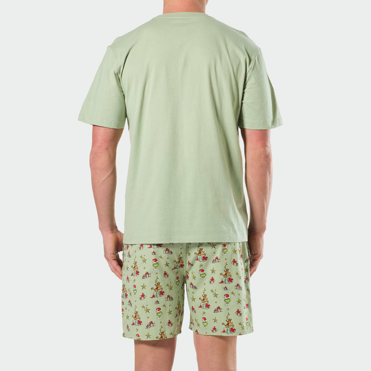 Mitchdowd Pastel Grinch Men's Pyjama Set