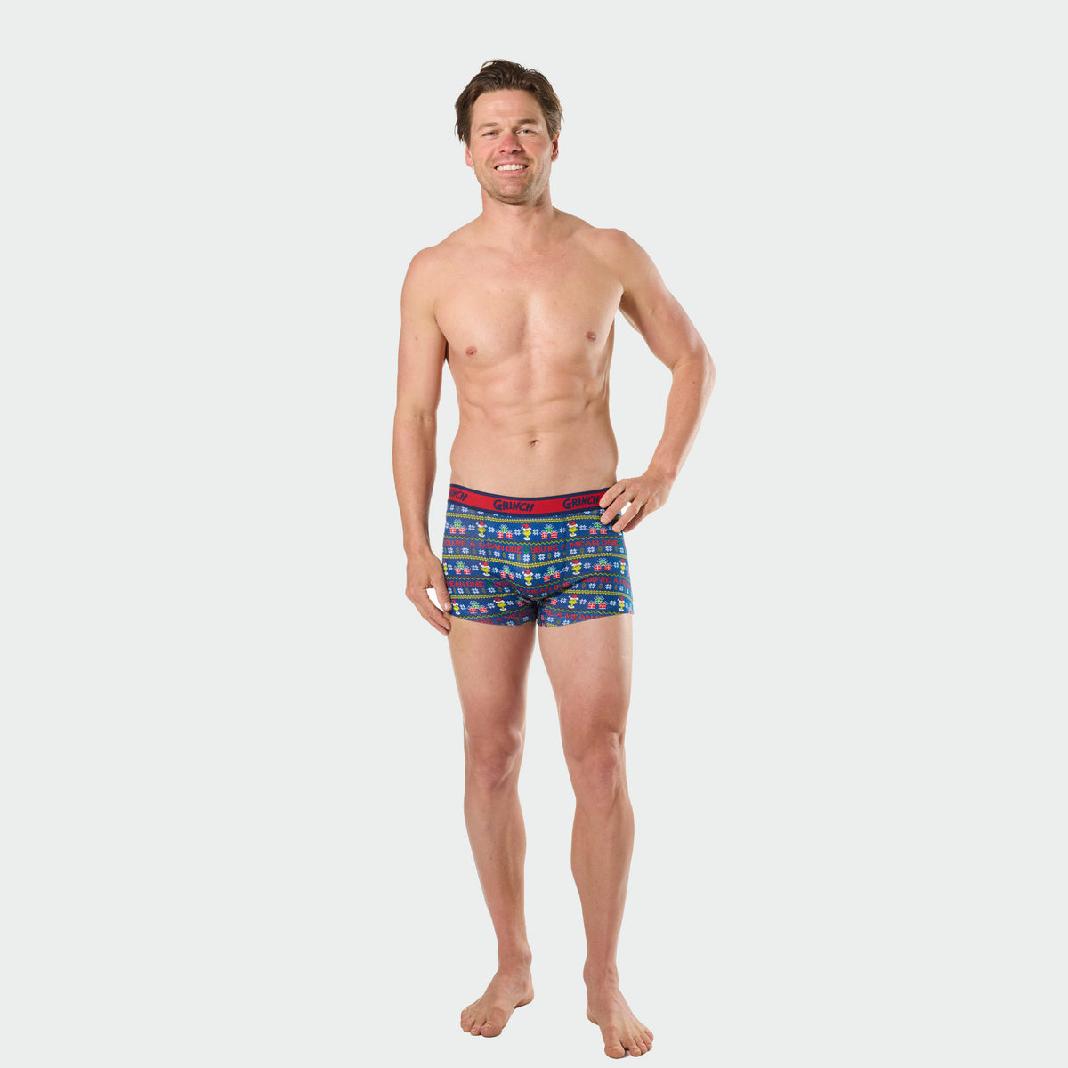 Mitchdowd Mean One Grinch Christmas Men's Trunk