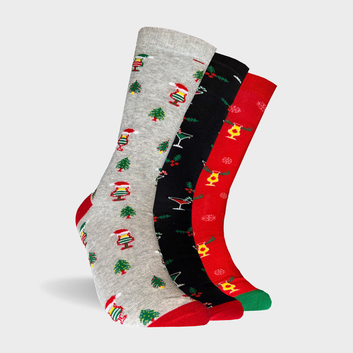 Mitchdowd Cheers 3 Pack Mens Socks Gift Box