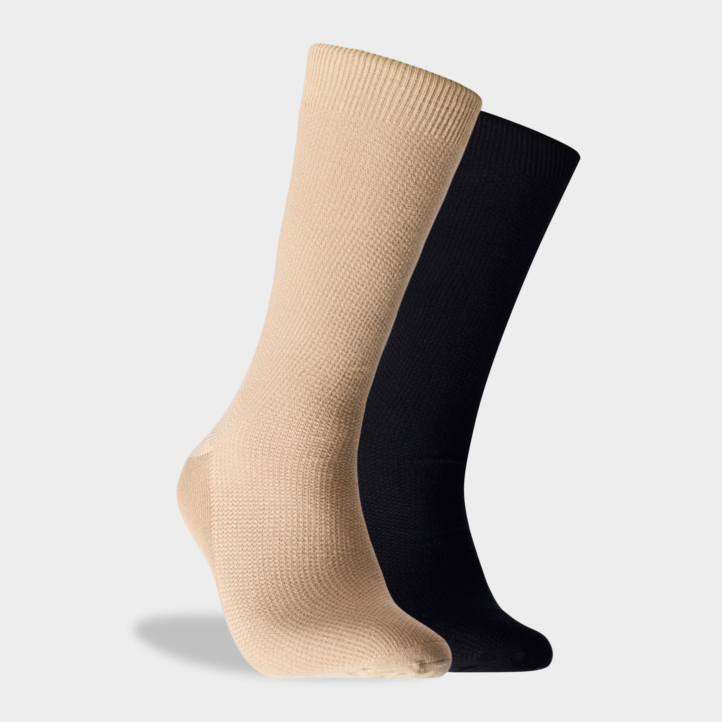 Mitchdowd Men’s Bamboo Waffle Socks 2 Pack