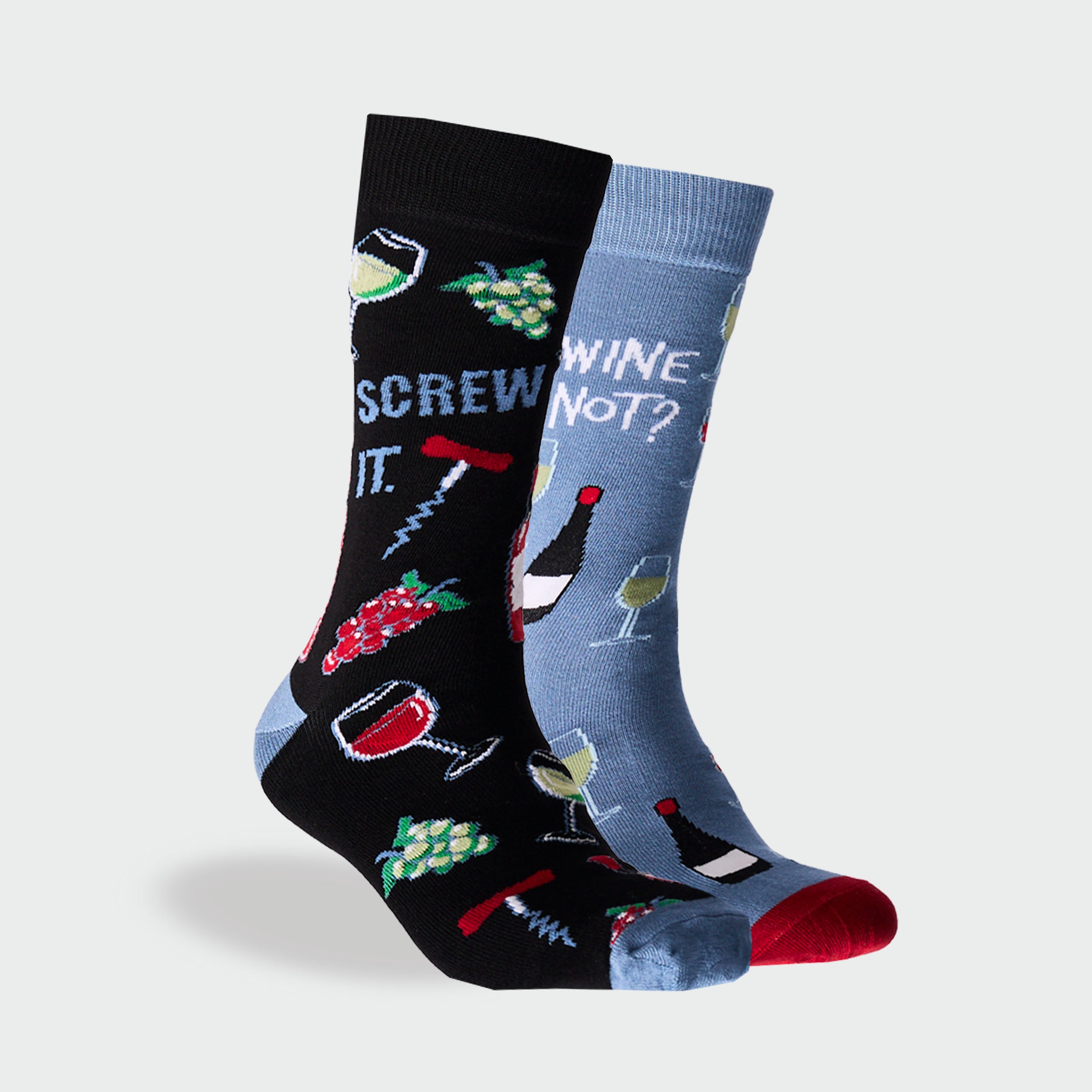 Mitchdowd Men’s Wines Bamboo Socks 2 Pack