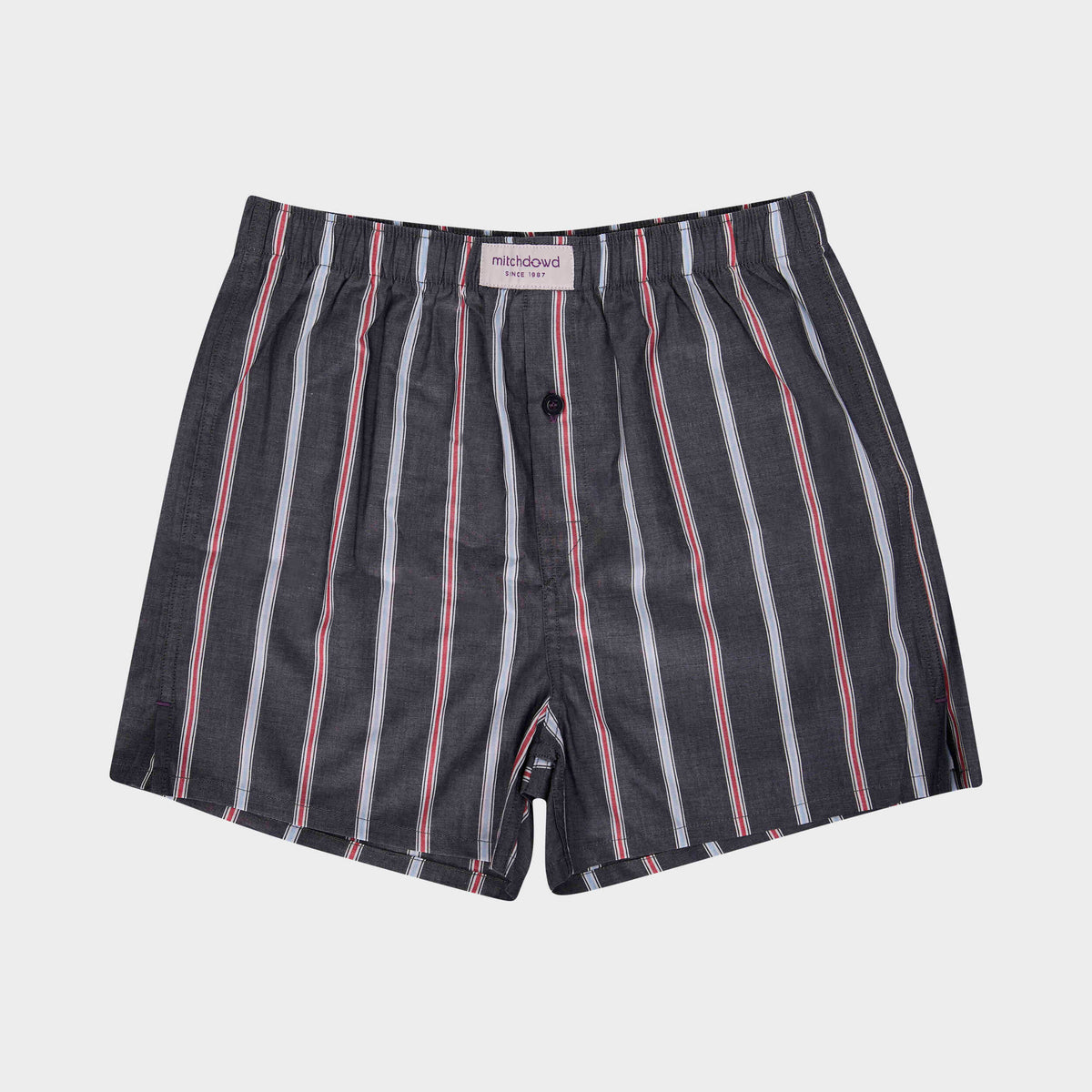 Mitchdowd Boys Patriot Stripe Boxer Shorts 3 Pack