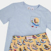 Mitchdowd Kids Doggin Loungin Cotton Pyjama Set